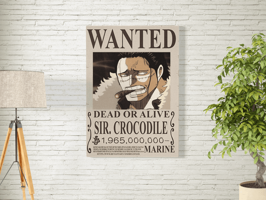 ONE PIECE-12-SIR. CROCODILE WANTED POSTER #ANIME