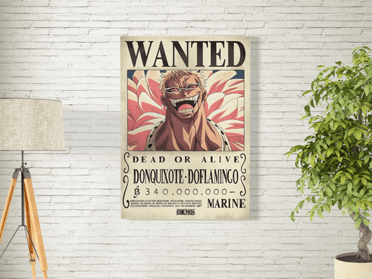 ONE PIECE-15-DOFLAMINGO WANTED POSTER #ANIME POSTER