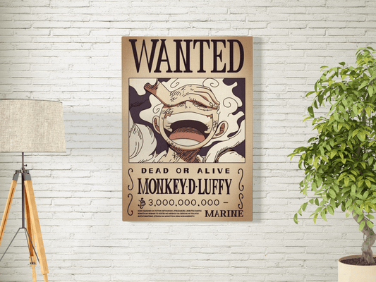 ONE PIECE-17-LUFFY NEW WANTED #ANIME POSTER