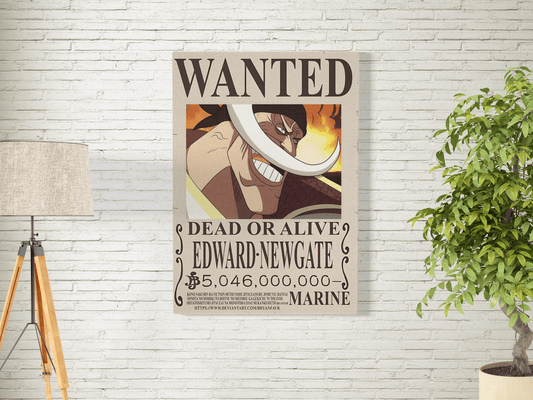 ONE PIECE-03-WHITEBEARD WANTED POSTER #ANIME