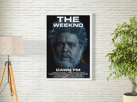 THA WEEKND-DAWN FM-MUSIC-POSTER