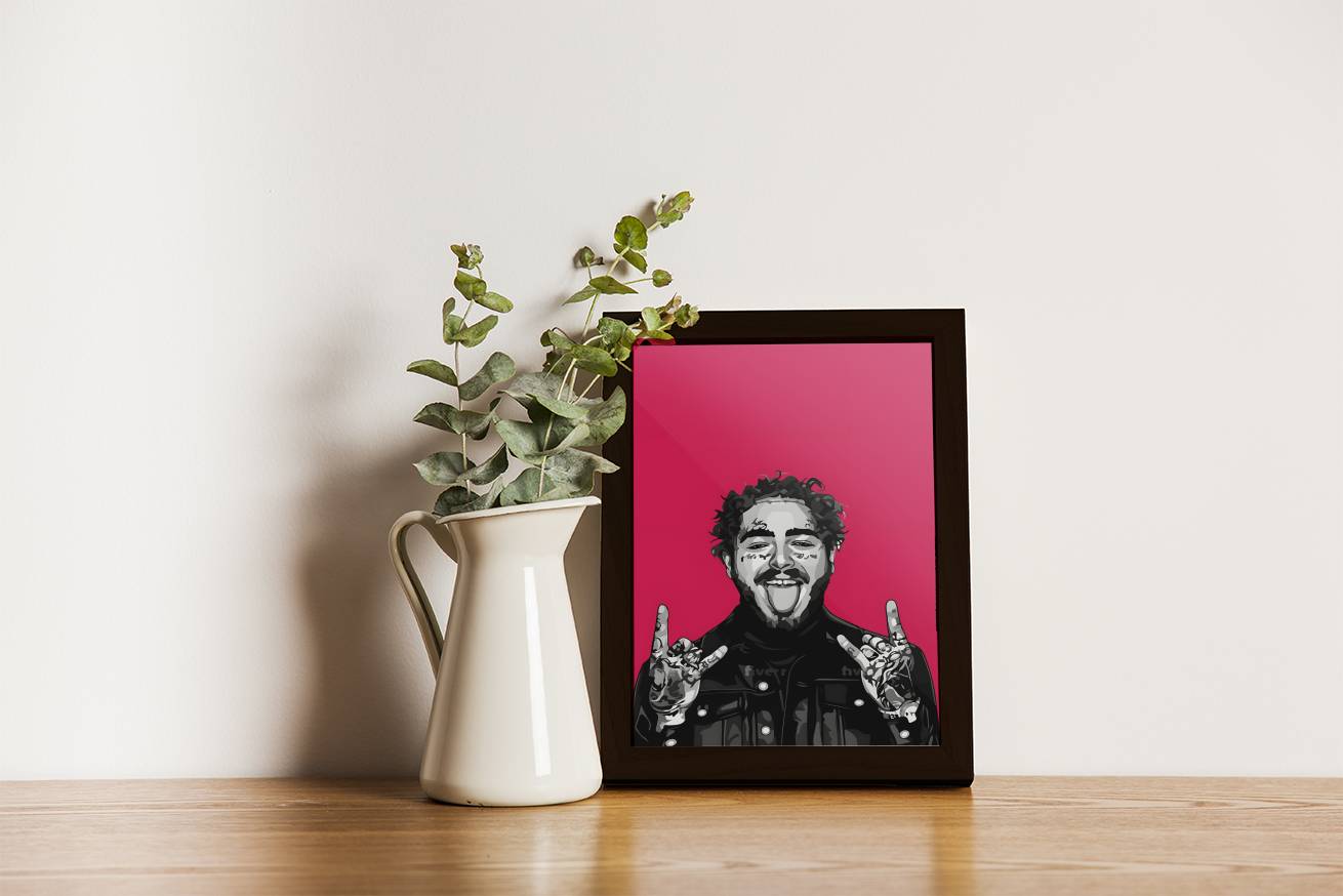 POST MALONE-MUSIC POSTER