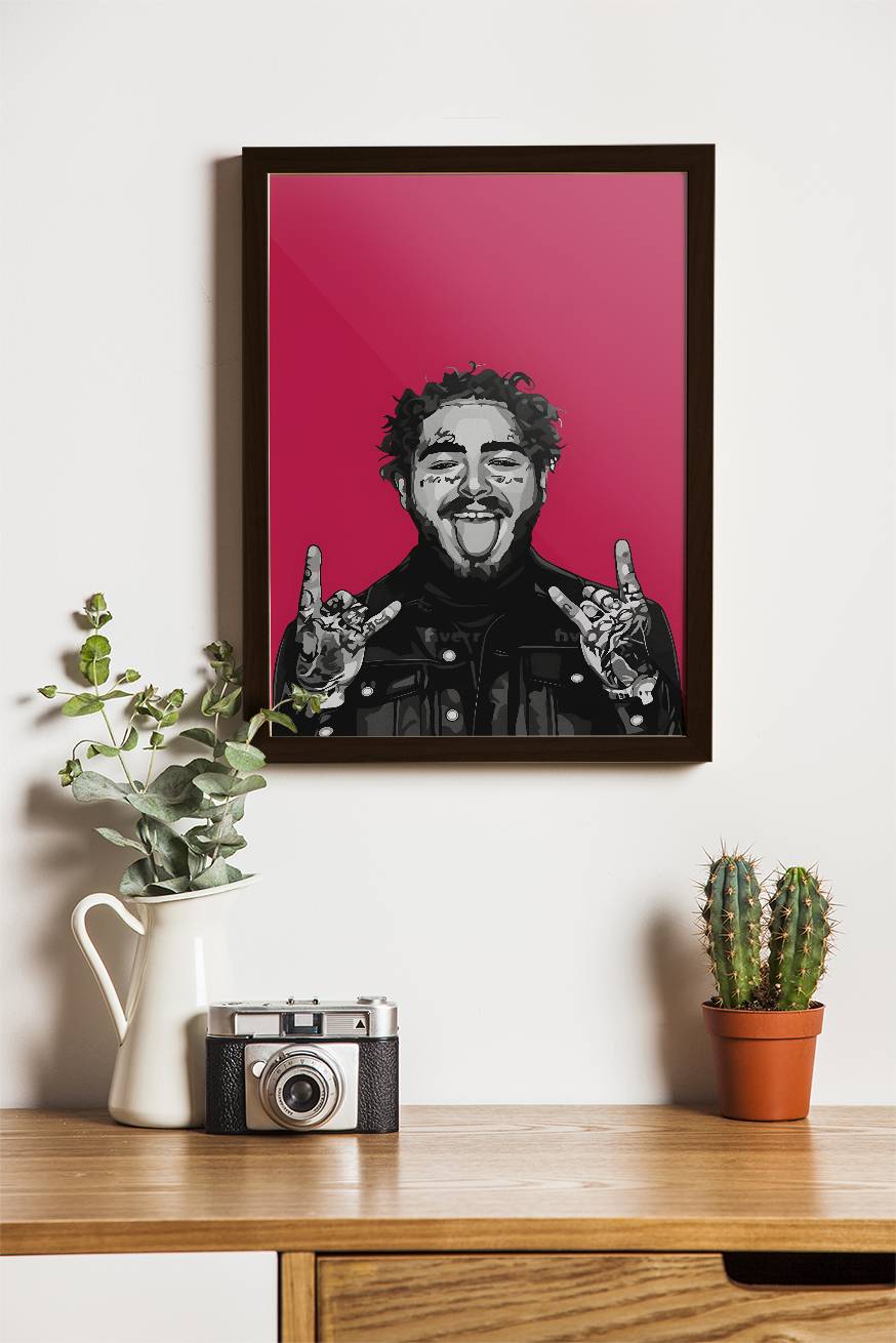 POST MALONE-MUSIC POSTER