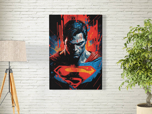 SUPERMAN-EVIL EYES-02-DC POSTER