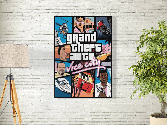 GTA VICE CITY-GAME 02-GAME POSTER