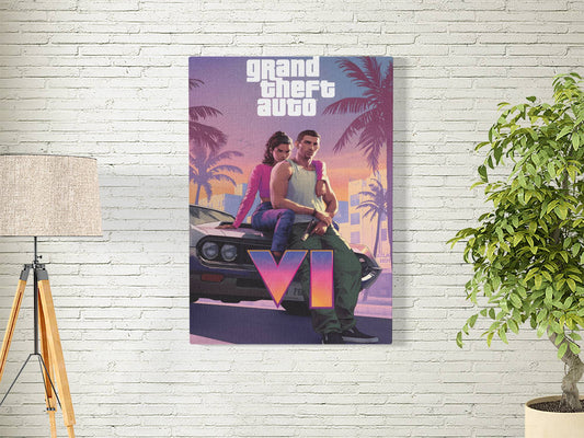 GTA SIX-GAME 05-GAME POSTER