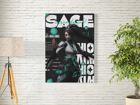 VALORANT SAGE-GAME 07-GAME POSTER