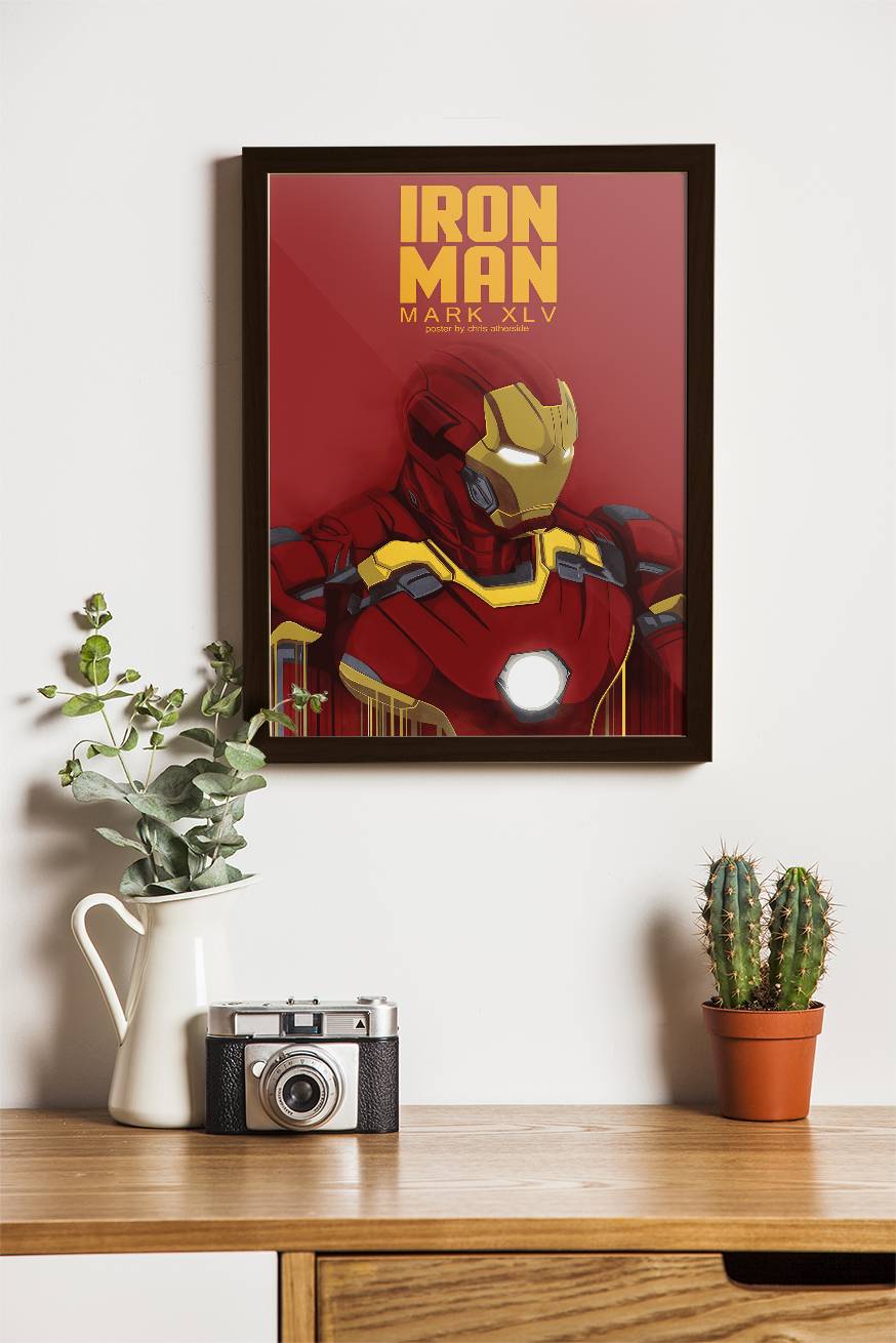 IRONMAN-MARK XLV-03-MARVEL POSTER