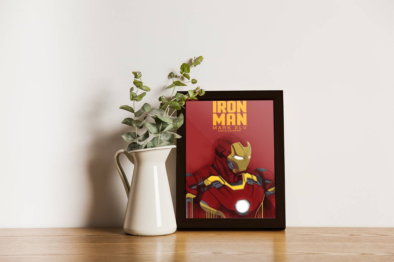 IRONMAN-MARK XLV-03-MARVEL POSTER