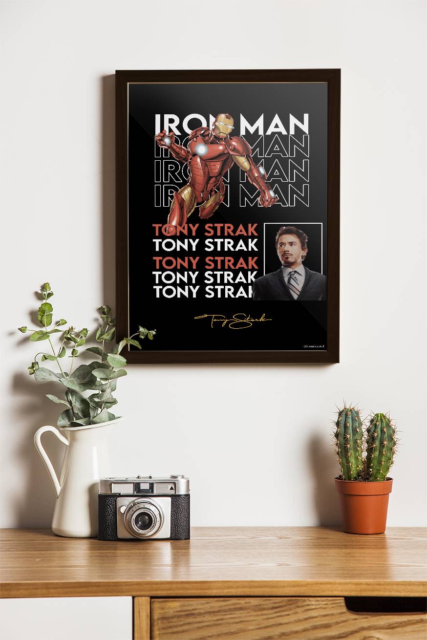 IRONMAN-TONY|IRONMAN-07-MARVEL POSTER