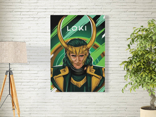 LOKI-GOD OF MISCHIEF-01-MARVEL POSTER