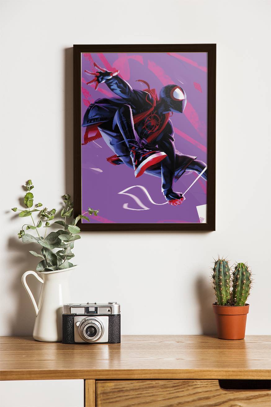 SPIDERMAN-MILES-02-MARVEL POSTER