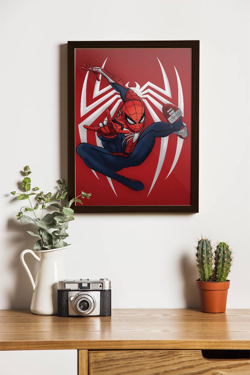 SPIDERMAN-PS4-03-MARVEL POSTER