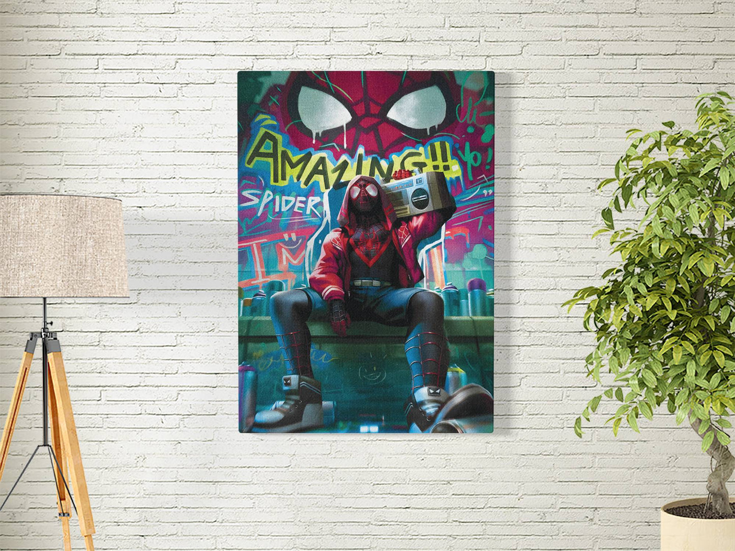 SPIDERMAN-MILES FUNK STYLE-04-MARVEL POSTER