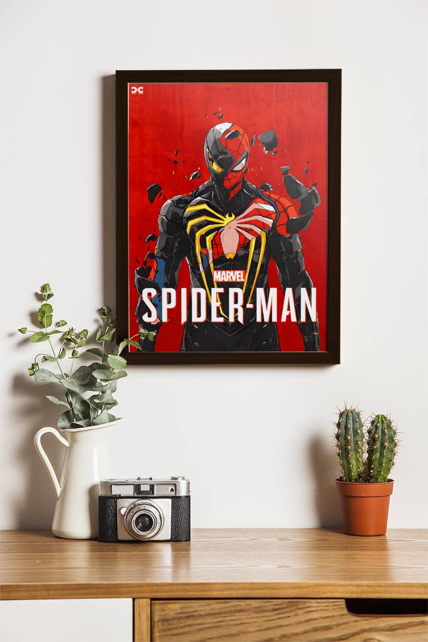 SPIDERMAN-SPIDERMAN PS4-08-MARVEL POSTER