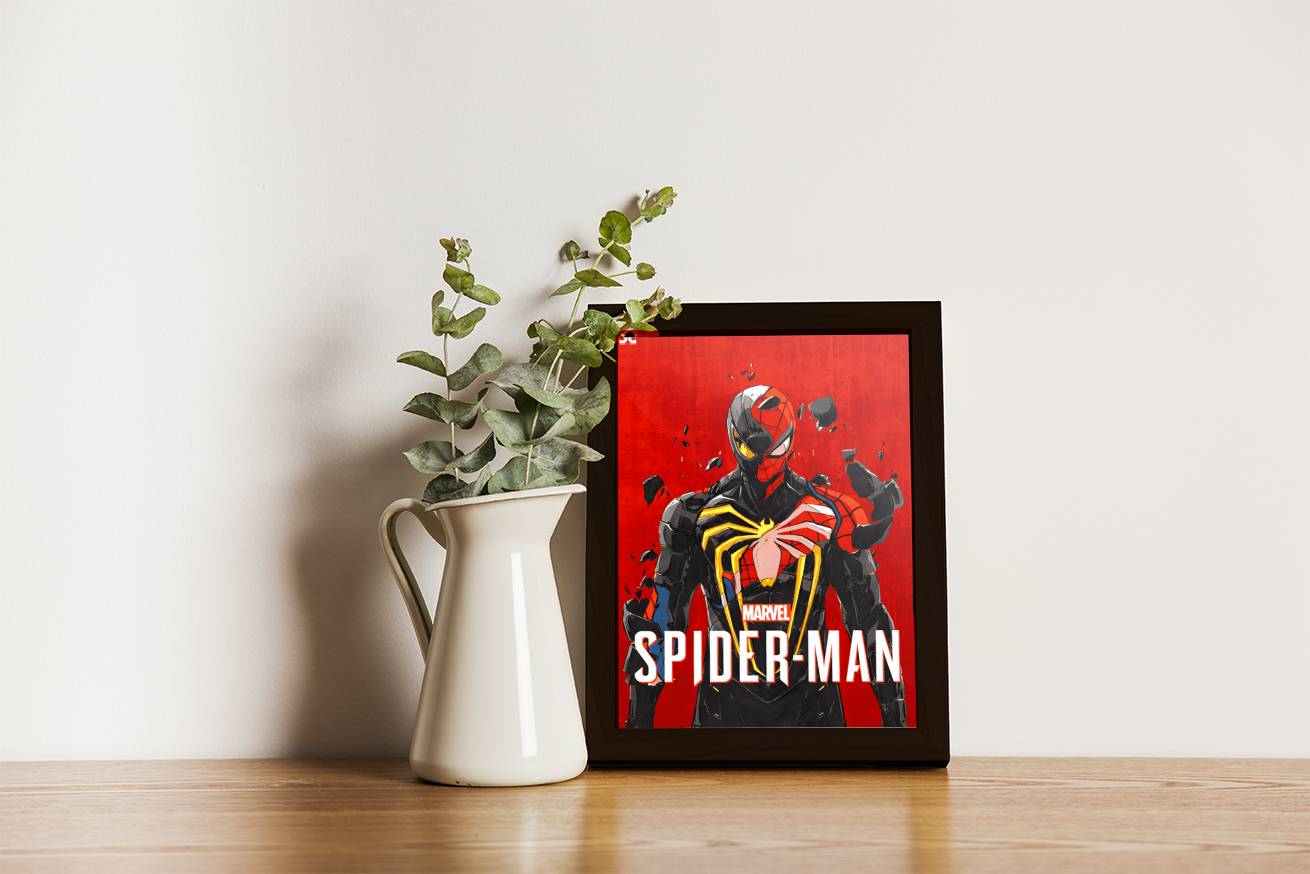 SPIDERMAN-SPIDERMAN PS4-08-MARVEL POSTER