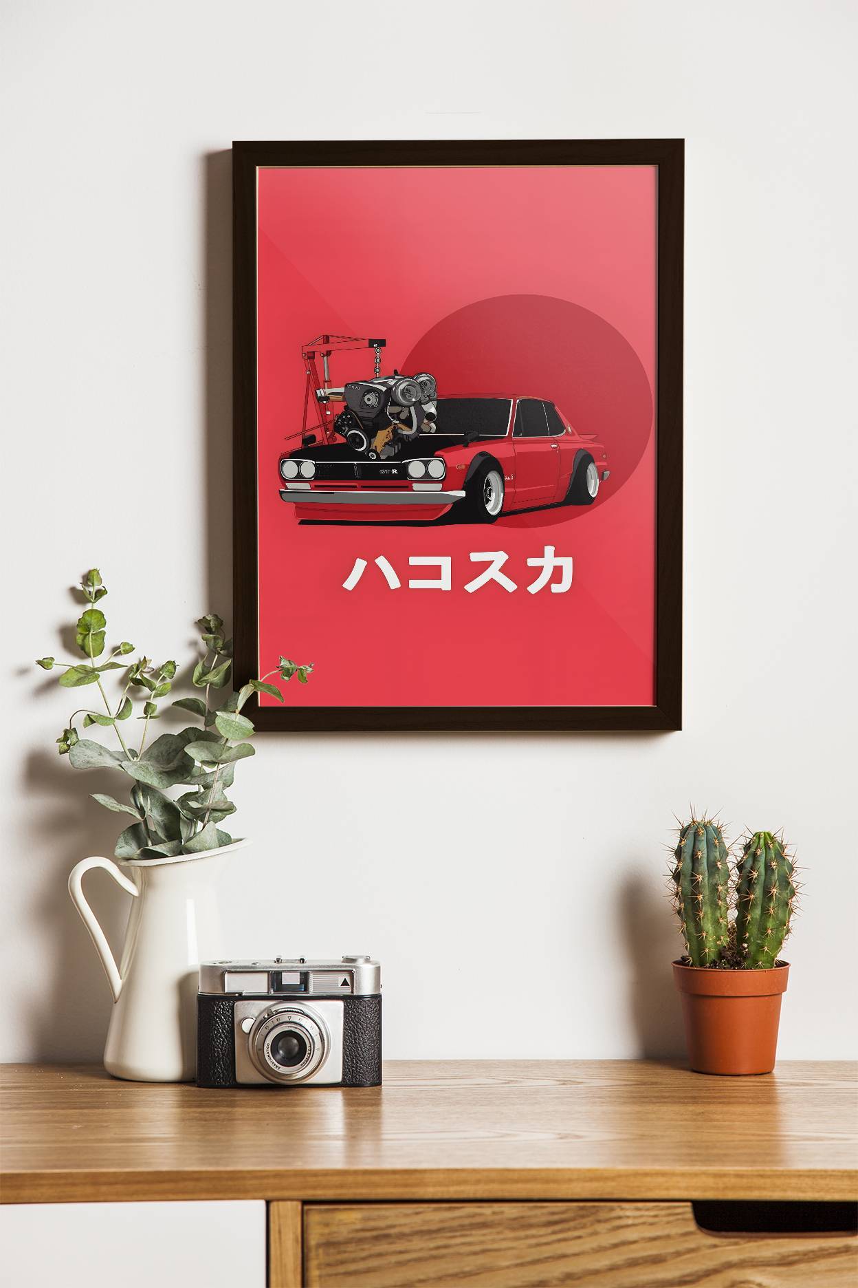 GTR VECTOR ART | MOTORS-11 | CAR POSTER