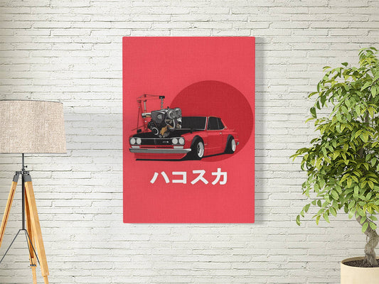 GTR VECTOR ART | MOTORS-11 | CAR POSTER