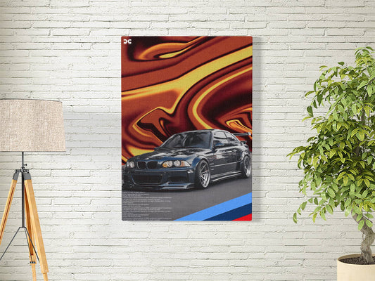 BMW M3 E46 GTR | MOTORS-16 | CAR POSTER