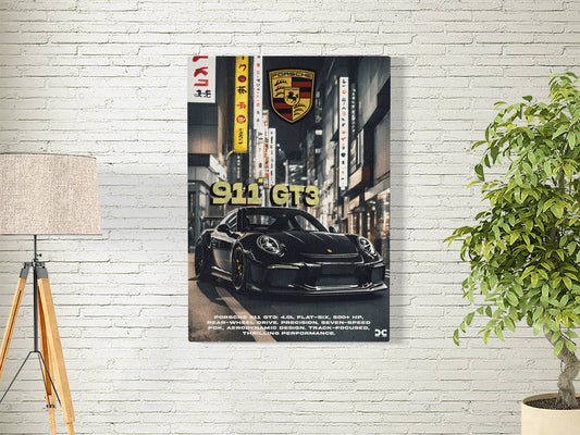 PORSCHE 911 GT3 | MOTORS-22 | CAR POSTER