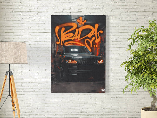 RANGE ROVER X PRADO | MOTORS-05 | CAR POSTER