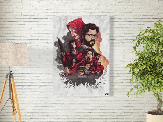 MONEY HEIST-TV 24- SERIES POSTER