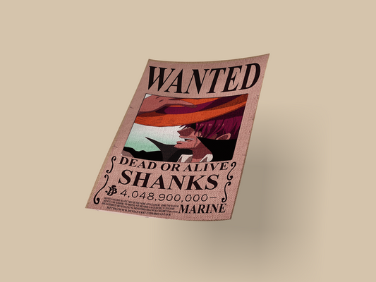 SHANKS BOUNTY CANVAS STYLE