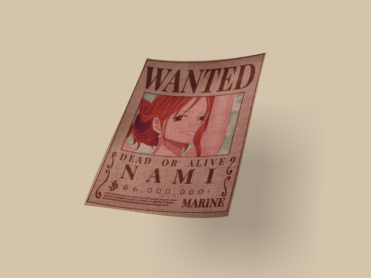 NAMI BOUNTY CANVAS STYLE